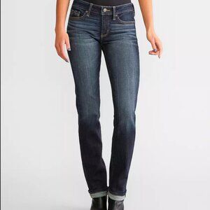 Buckle Black Jeans, Dark Wash, Size 29x36